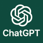 Logotipo oficial de ChatGPT sobre fondo verde oscuro, representando la evolución de la inteligencia artificial de OpenAI y la espera por ChatGPT 5.
