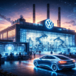 Volkswagen transforma fábrica en IA, reconvirtiendo una planta industrial en un centro de investigación con robots, pantallas digitales y tecnología de inteligencia artificial.