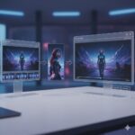 Proceso visual para alargar vídeos generados con IA usando el último fotograma como inicio del siguiente clip, manteniendo la continuidad del personaje y la escena.