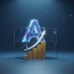 Gráfico financiero mostrando la valoración para la IPO de Anthropic en Wall Street