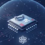 Diseño conceptual del nuevo chip de IA de 2 nm de China desafiando el mercado global de los semiconductores.