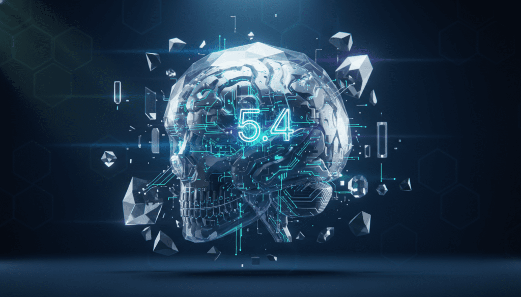 Esquema conceptual del lanzamiento de GPT-5.4-Cyber analizando vulnerabilidades en servidores