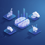 Gráfico interactivo mostrando el impacto de la inteligencia artificial en marketing digital