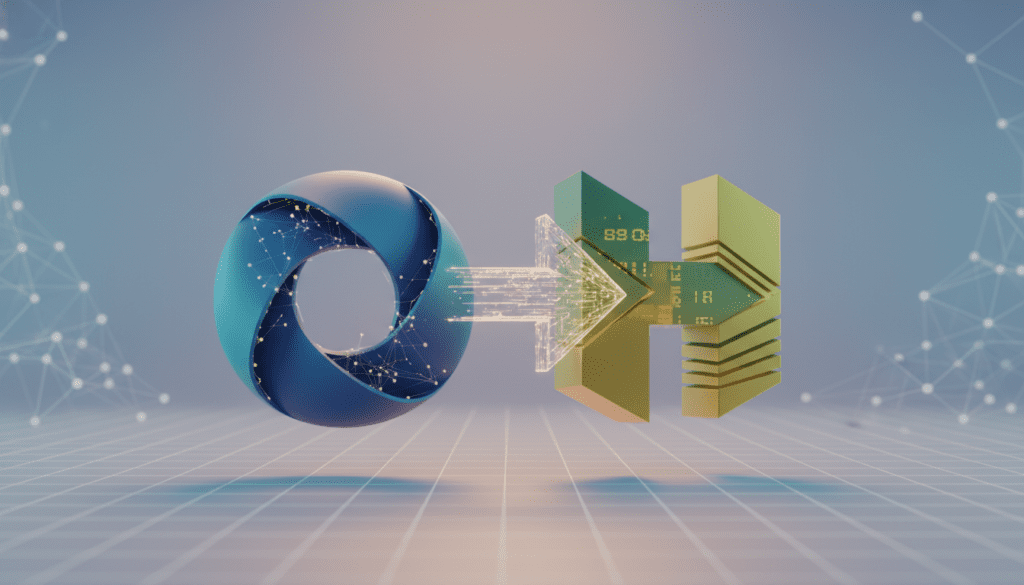 Representación conceptual sobre por qué OpenAI compra Hiro Finance para mejorar ChatGPT.